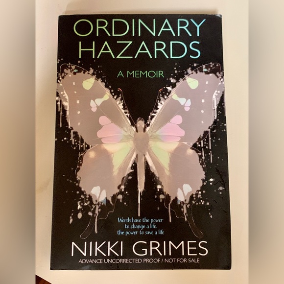 ORDINARY HAZARDS A Memoir by Nikki Grimes Advance Uncorrected Proof Paperback - Picture 4 of 6